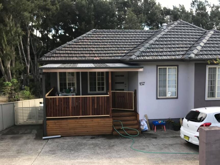 New Veranda and Decking in Wollongong
